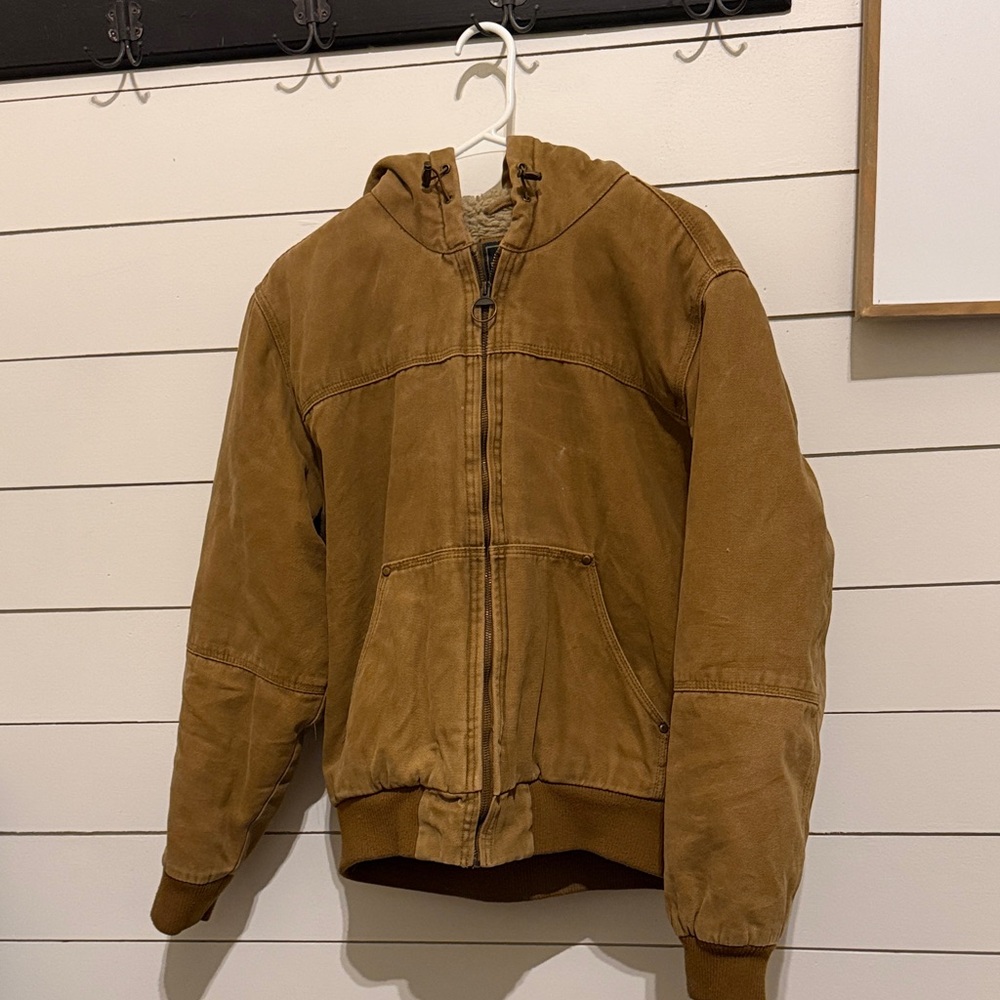 G.H. Bass & Co. Brown Hooded Jacket